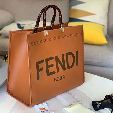 borsa fendi shopper f 2014|fendi leather handbags.